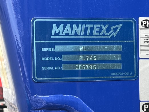 New Manitex PL 74 S on New Freightliner 114SD+