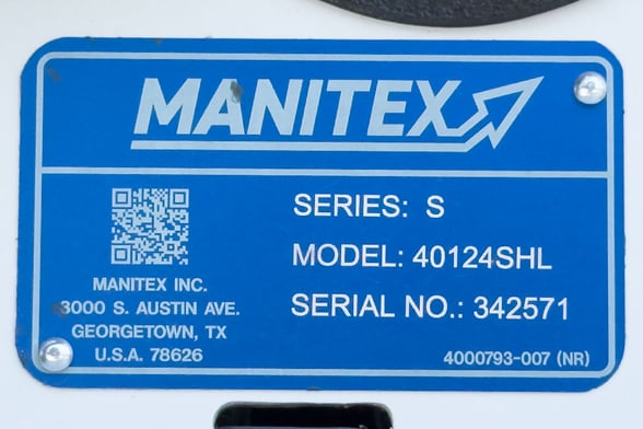 New Manitex 40124SHL SWB on New Kenworth T880