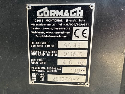New Cormach 34000 E6F64 A.S.C. Plus on New Mack Granite 64FR