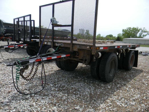 Used 2004 Hawkmaster 16' Pup Trailer