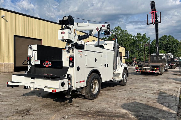 New IMT 12000 Dominator III Service body on New Peterbilt 536