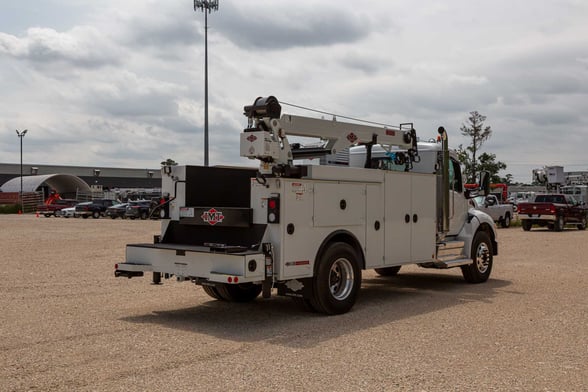 New IMT 12000 Dominator III Service body on New Peterbilt 537