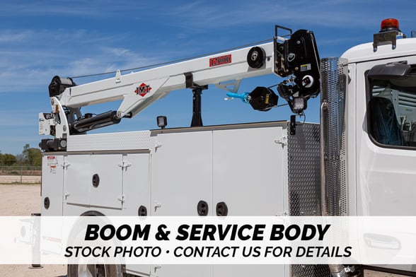 New IMT 12000 Dominator III Service body on New Peterbilt 536