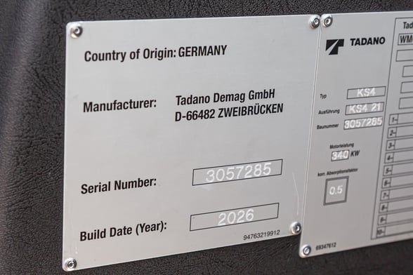 New Tadano AC 4.080-1 on New Tadano Carrier Carrier