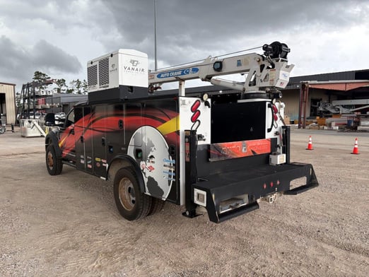 Used 2019 Auto Crane HC-8x with Titan 38 service body on Used 2019 Ford F-550