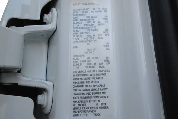 New Palfinger PK 33002 EH C on New Western Star 47X