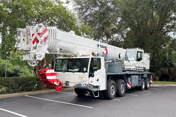 New Tadano GT-1200XL-2 on New Tadano Carrier Tadano Carrier