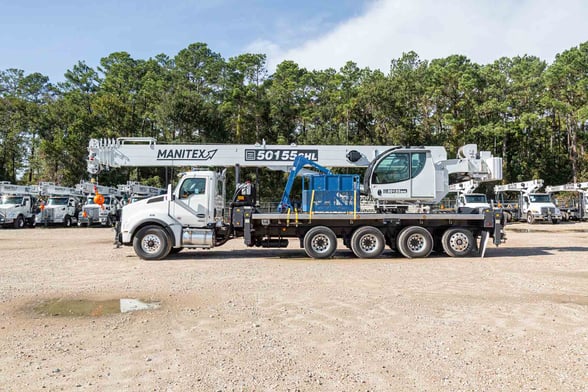 New Manitex 50155SHL on New Kenworth T880