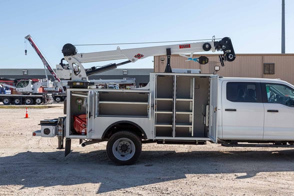 New IMT 7500-22 Dominator I Service body on New Ford F-550