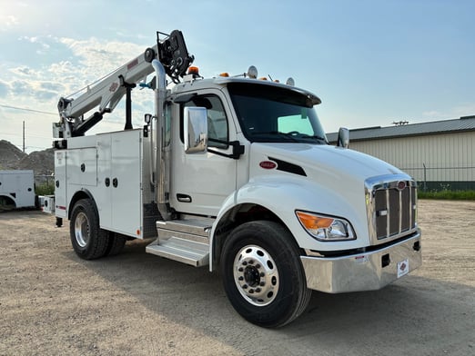 New IMT 12000 Dominator III Service body on New Peterbilt 536