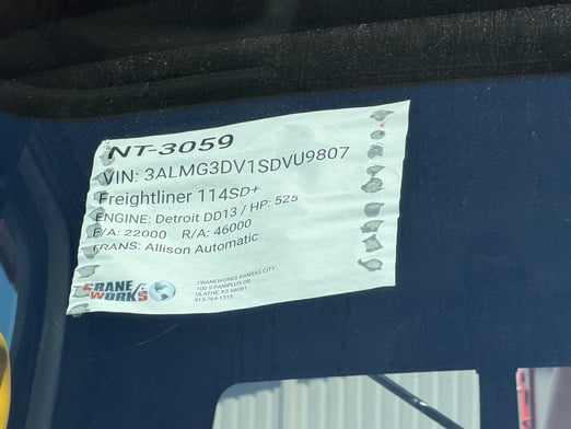 New Fassi F390SE.24 TSRC on New Freightliner 114SD Plus