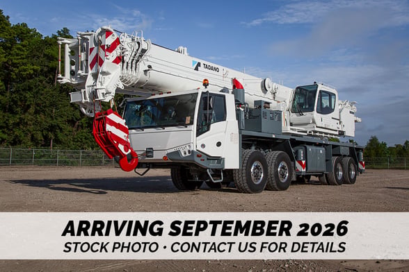 New Tadano GT-800XL-2 on New Tadano Carrier Tadano Carrier