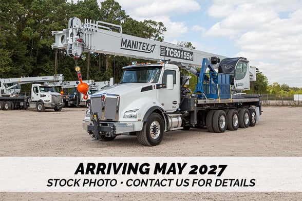 New Manitex TC50155HL on New Kenworth T880