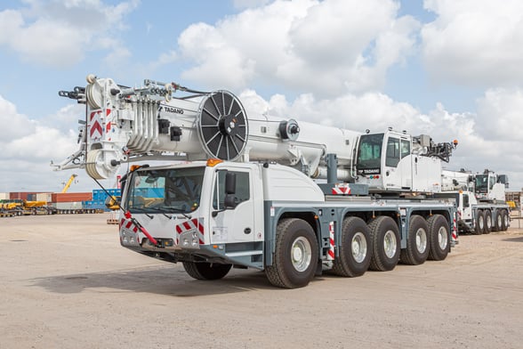 New Tadano AC 5.130-1 on New Tadano Carrier Tadano Carrier