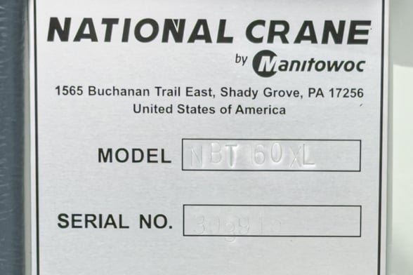 New National NBT60XL on New Peterbilt 567