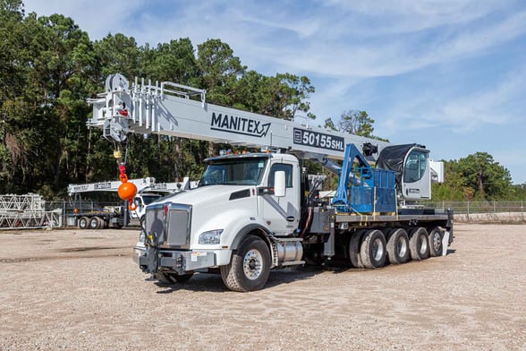 New Manitex 50155SHL on New Kenworth T880
