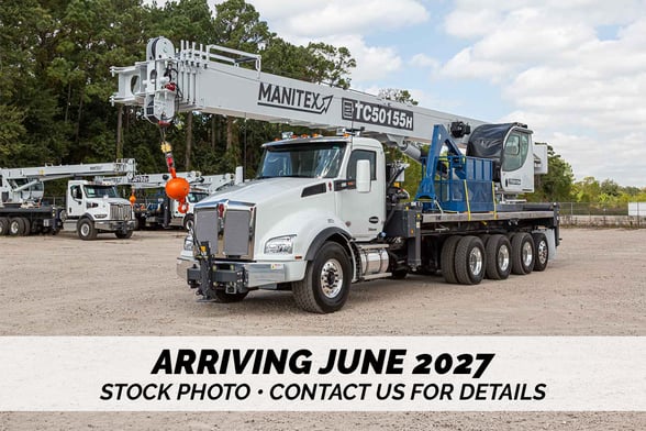 New Manitex TC50155HL on New Kenworth T880