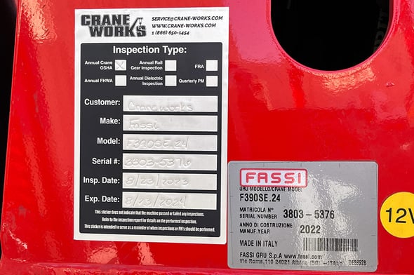 New Fassi F390SE.24 TSRC on Used 2024 Freightliner 114SD Plus
