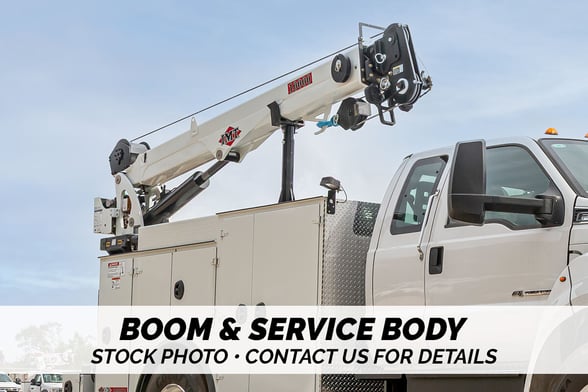 New IMT 10000-25 with Dominator III service body on New Ford F-750