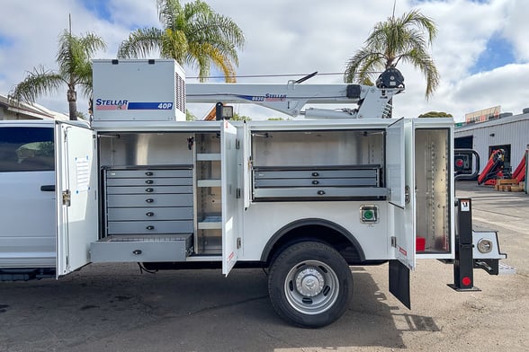 New Stellar 8630 with TMAX 1-11 aluminum body on New Ram 5500