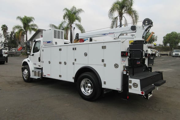 New Stellar 12630 TMAX 2-14 service body on New Freightliner M2 106