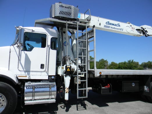 Used 2015 Cormach 30000 WB65 on Used 2015 Kenworth T800