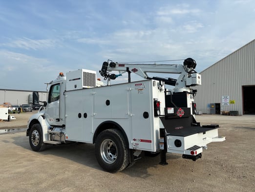 New IMT 12000 Dominator III Service body on New Peterbilt 536