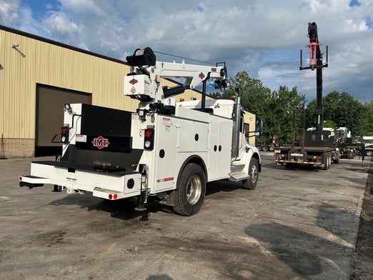 New IMT 12000 Dominator III Service body on New Peterbilt 536