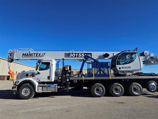 New Manitex 50155SHL on New Western Star 49X
