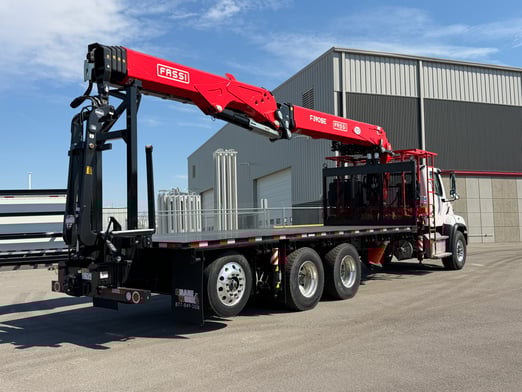 New Fassi F390SE.24 TSRC on New Freightliner 114SD Plus