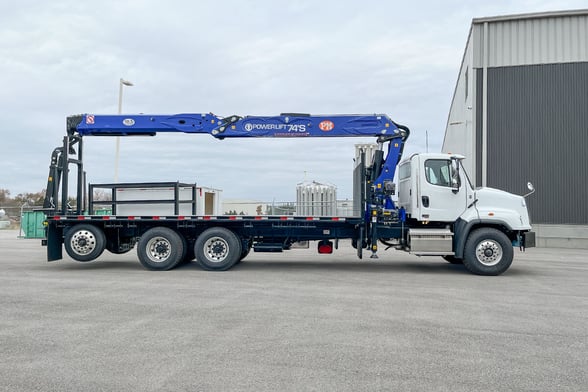 New Manitex PL 74 S on New Freightliner 114SD Plus