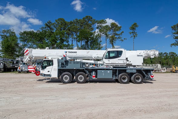 New Tadano GT-1200XL-2 on New Tadano Carrier Carrier