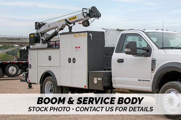 New Palfinger PSC 6025 Hydraulic with PAL Pro 43 service body