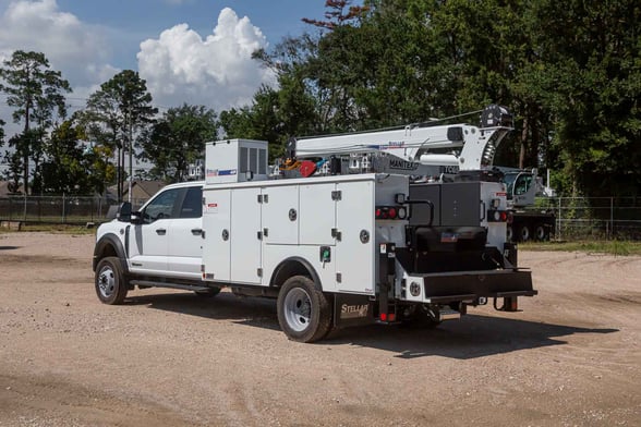 New Stellar 8630 with TMAX 1-11 aluminum body on New Ford F-550