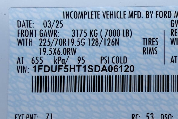 New Elliott L50R on New Ford F-550