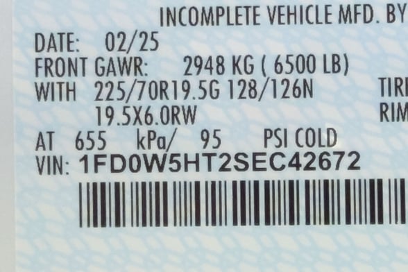 New IMT 7500-22 Dominator I Service body on New Ford F-550
