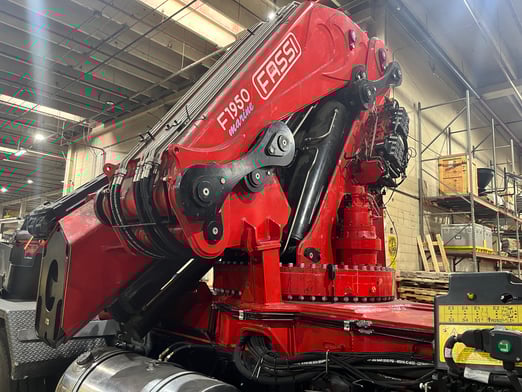 Used 2019 Fassi F1950RAFM.2.25 on New Kenworth T880