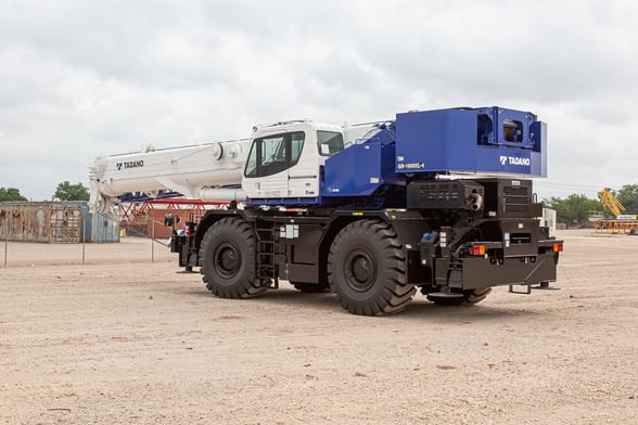 New Tadano GR-1000XL-4 on New Tadano Carrier Tadano Carrier