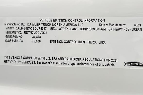 New Cormach 30000 WB66 GCRC on New Freightliner 114SD Plus