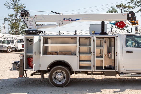 New IMT 7500-22 Dominator I Service body on New Ram 5500