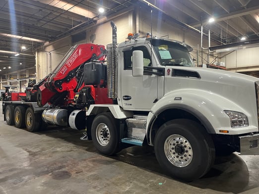 Used 2019 Fassi F1950RAFM.2.25 on New Kenworth T880