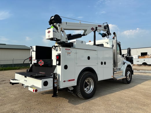 New IMT 12000 Dominator III Service body on New Peterbilt 536