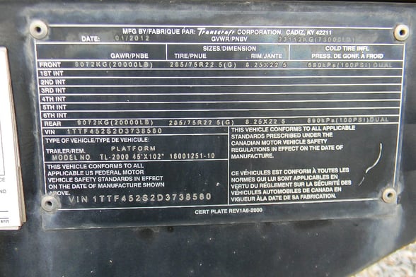 Used 2013 Transcraft TL-2000