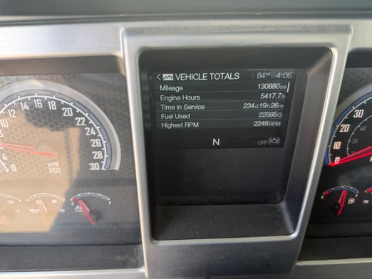 Used 2020 Cormach 34000 E6 A.S.C. Plus on Used 2020 Mack Granite 64FR