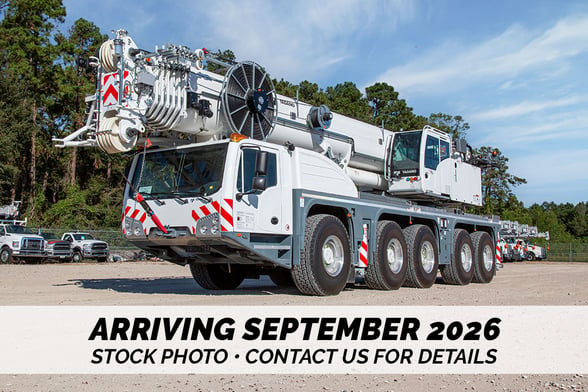 New Tadano AC 5.160-1 on New Tadano Carrier Tadano Carrier