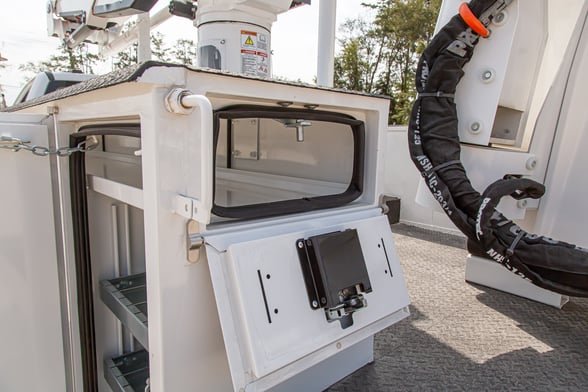 New Versalift SST-40-EIH on New Ford F-550