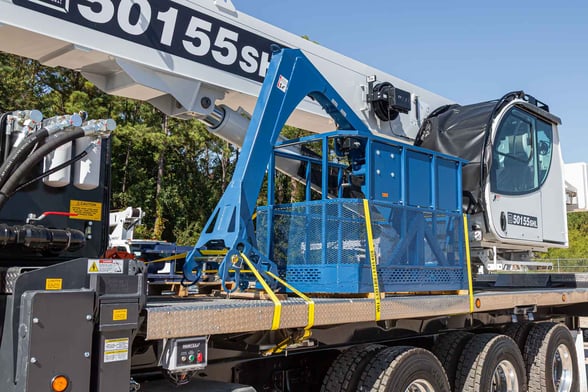 New Manitex 50155SHL on New Peterbilt 567