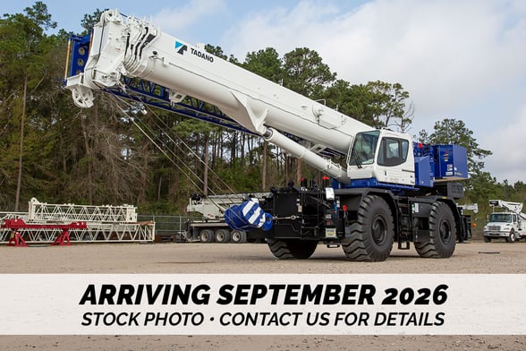 New Tadano GR-1000XL-4 on New Tadano Carrier Tadano Carrier