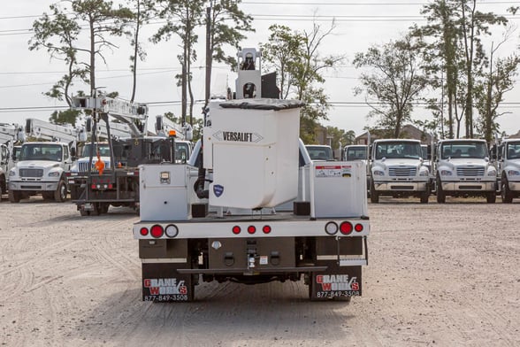 New Versalift SST-40-EIH on New Ford F-550