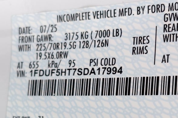 New Skylift SBA47I-MH on New Ford F-550